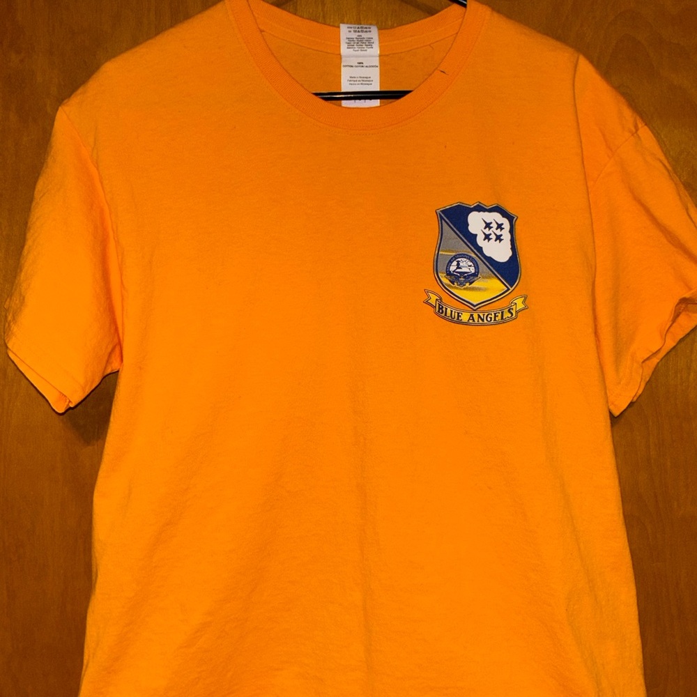 U.S. Navy Blue Angels Orange T-Shirt